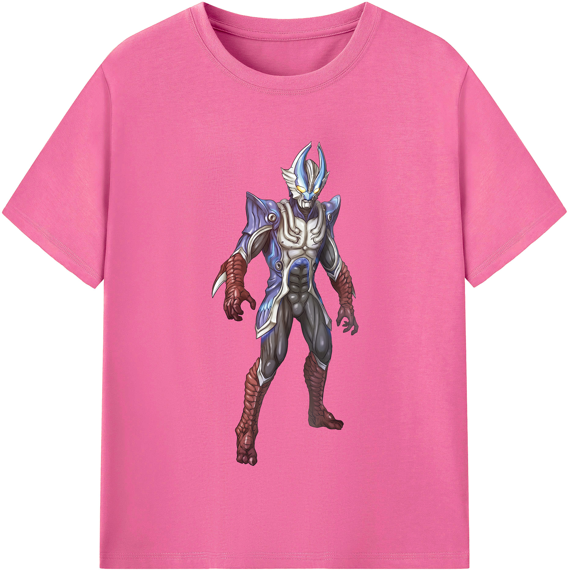 （画像用） ウルトラマン Ultraman レディースカジュアルプリントTシャツ（綿100％）